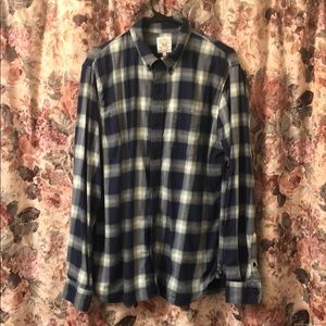 True Craft Patterned Long Sleeve Button Down Shirt